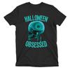 HALLOWEEN Одержимость Футболка Мужская Женская Футболки Топ Призрачная Вечеринка Женская Мужская Жуткий Костюм Страшный