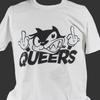 THE QUEERS ПАНК-РОК ФУТБОЛКА унисекс S-3XL