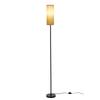 Modern Floor Lamp Standing Tall Light with LEDs Bulb 3 Light Colors Foot Switch for Bedroom Living