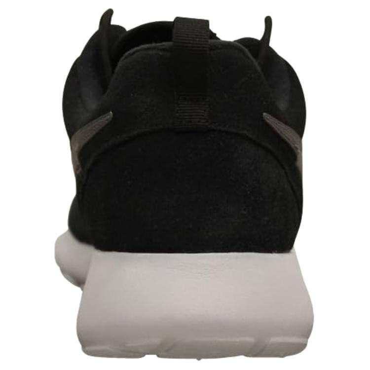 Nike Roshe One Кожаные, Замшевые Дышащие Низкие Беговые Кроссовки Мужские Черные 685280-001
