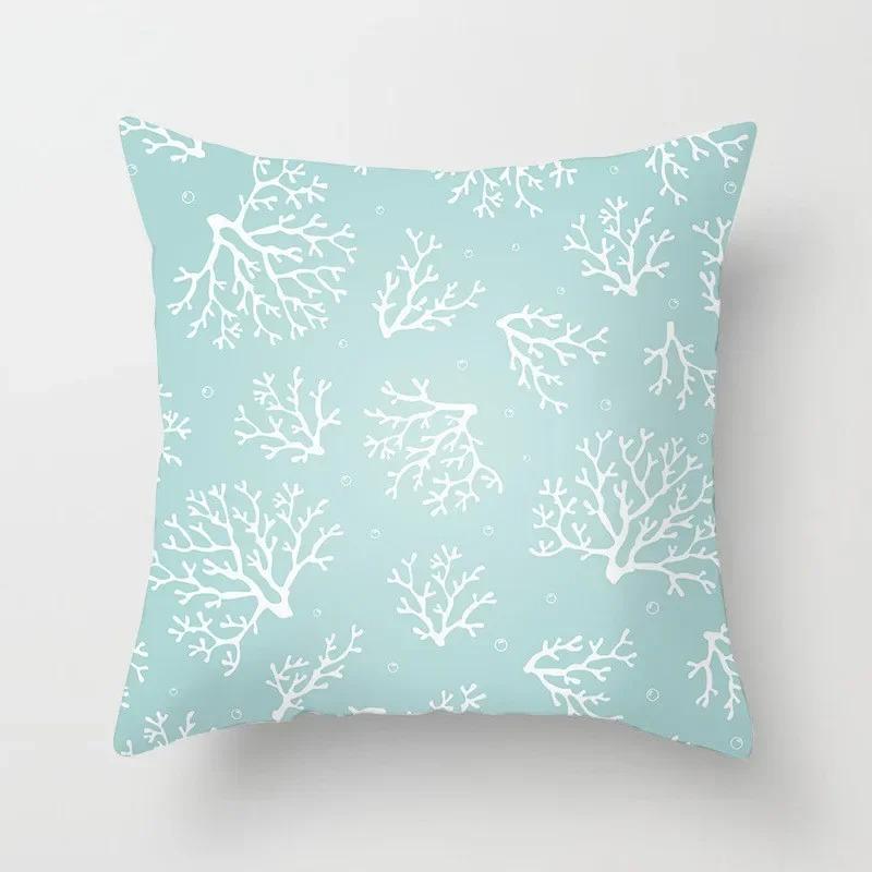 Modern Geometric Print Pillowcase Sofa Lumbar Pillowcase Mint Green Pillowcase Home Decoration Cushion Cover
