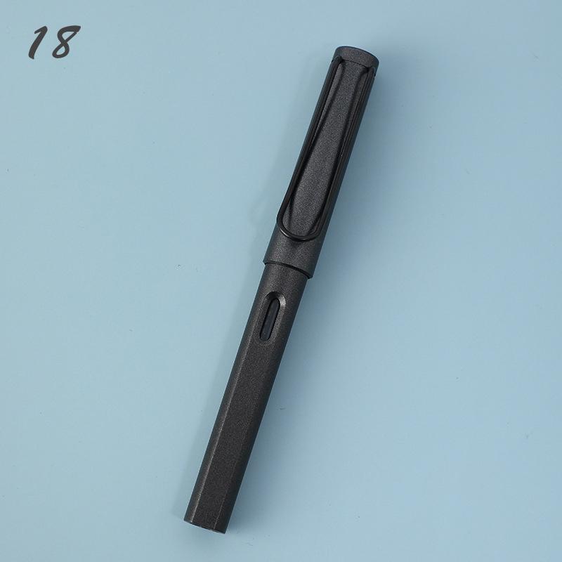 25 цветов, авторучка из алюминиевого сплава, классическая чернильная ручка для бизнеса, офиса, 0,38/0,5 мм