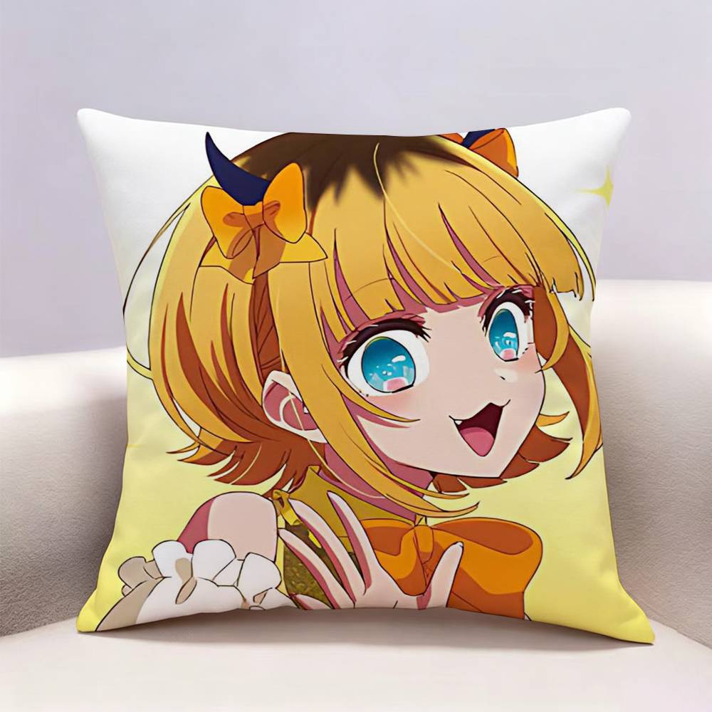 OOshi no Ko Anime Doublesided print Pillow Case Pattern Printed Pillowcase For Living Room Sofa Cushion Cover