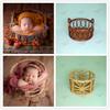 Newborn Photography Props  Basket  Bed Retro Chair Baby Bed Container Photography Pose Shooting Studio Accessories