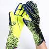 1 Pair Soccer Goalie Gloves Impact Resistant Strapless Football Soccer Goalie Gloves Non Slip Football Goalie Goalkeeper Gloves