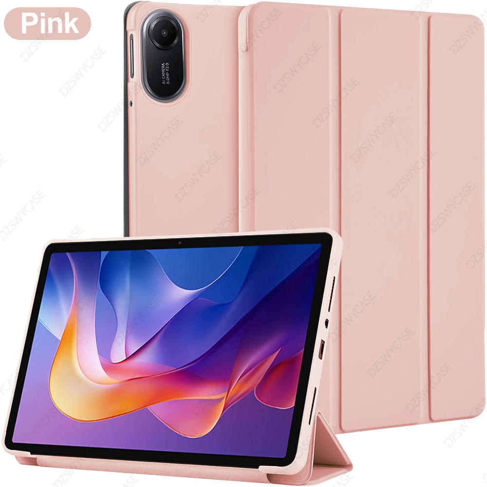 Силиконовый чехол для Redmi Pad 2 2025 11 дюймов, легкий защитный чехол с функцией подставки и функцией автоматического сна/пробуждения