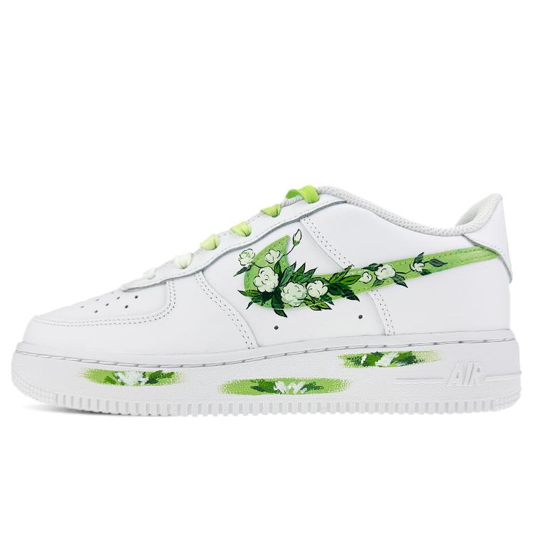 Nike Кроссовки Air Force 1 Low Skateboard Shoes GS Зеленые DH2920-111(Team40-S-BOX)