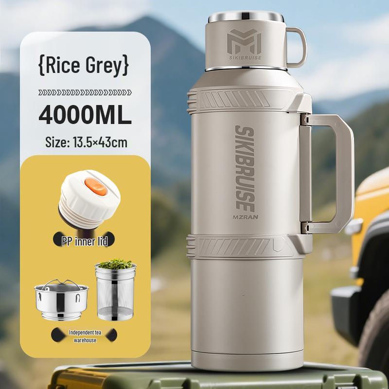 Large Capacity Stainless Steel Insulated Thermos Flask for Outdoor Travel