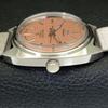 HAND-WINDING VINTAGE HMT KOHINOOR INDIAN MENS PINK COLOR DIAL WATCH A441019-4 HT-a441019