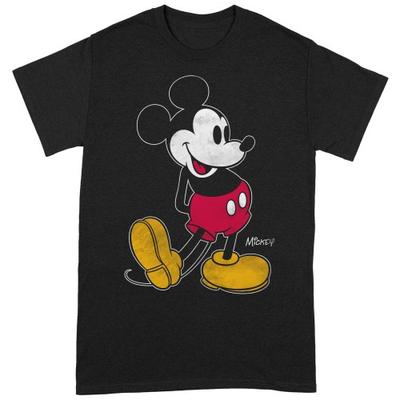 Disney Унисекс Взрослая Классическая Футболка с Микки Маусом