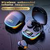 VIKEFON G9S Wireless Headphones LED Display Earbuds Fone Bluetooth 5.1 Headset Noise Reduction Touch Control Earphones with Mic