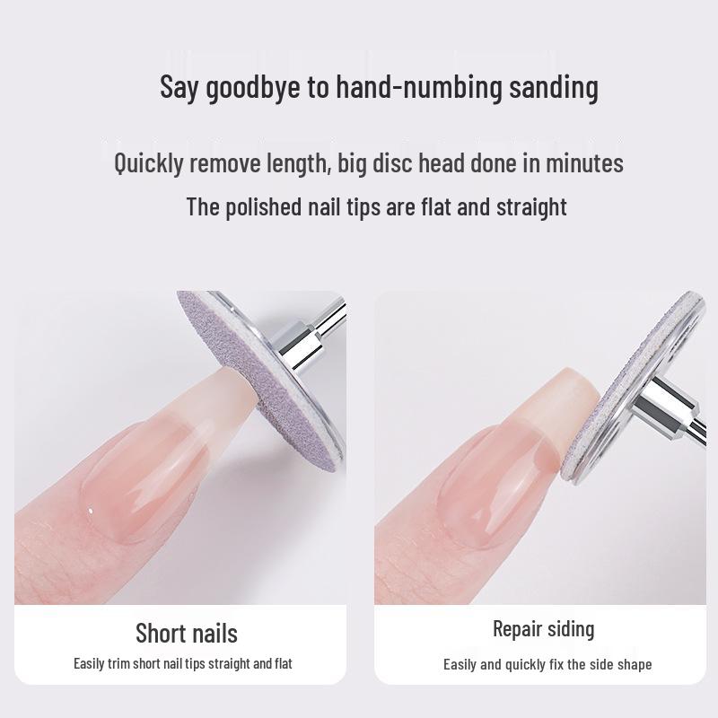 UFO Disc Grinding Head for Hollow Heart Manicure - Russian Pre-Treatment Nail Art Tool