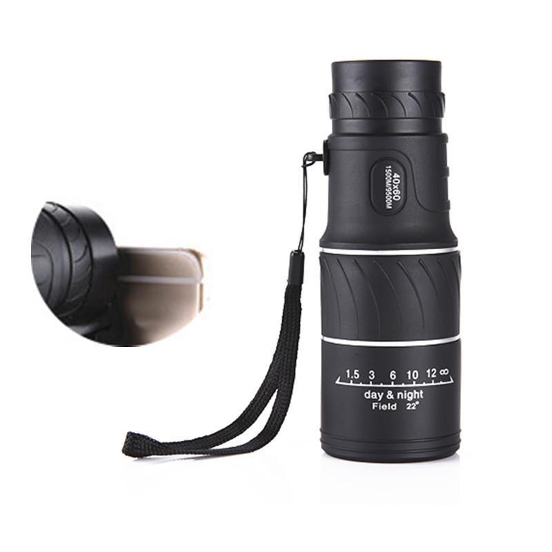 Высокомощные 40X60 HD портативные уличные монокулярные телескопические очки