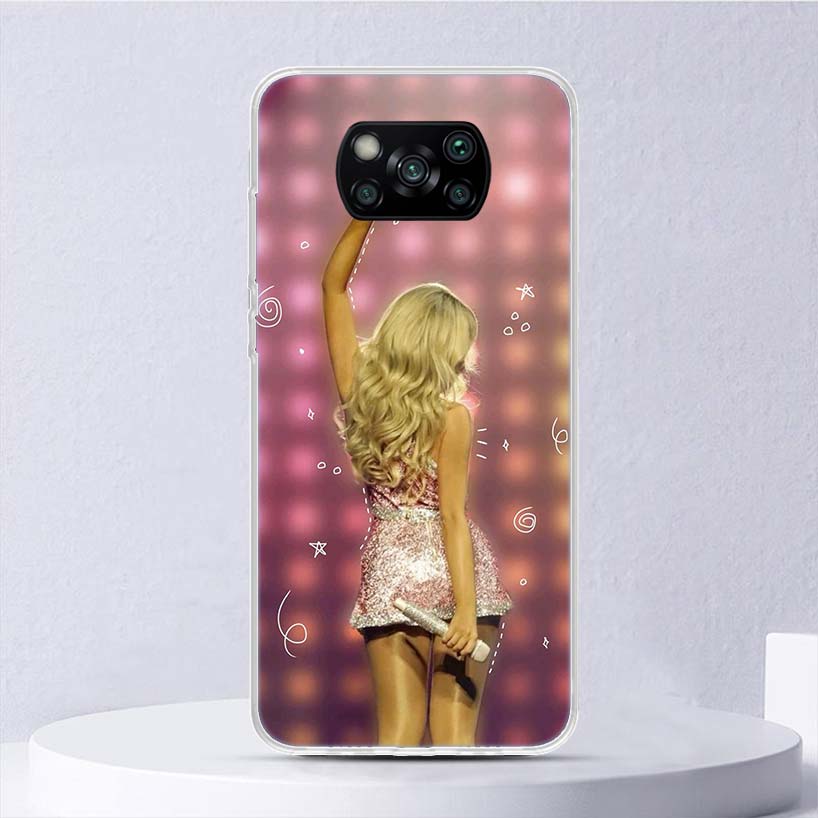 CR66 S-Sabrina C-Carpenter Soft Case For Xiaomi Poco X7 X6 X5 X4 X3 Nfc F7 Ultra F6 F5 Pro Phone Cover F4 Gt F3 M5S M4 M3 M5 M6