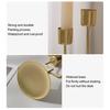 Taper Candle Holder Metal Curved Candle Holder Table Centerpiece Tapered Pillar Candles Holder for