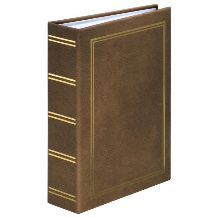 Album photo - Marron - 200 photos - 9 x 13 cm - Mixte - Adulte