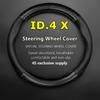 No Smell Thin For VW ID.4 X Steering Wheel Cover Leather Carbon Fit Volkswagen ID4 X Pure+ 1st Edition Pro Prime 2022