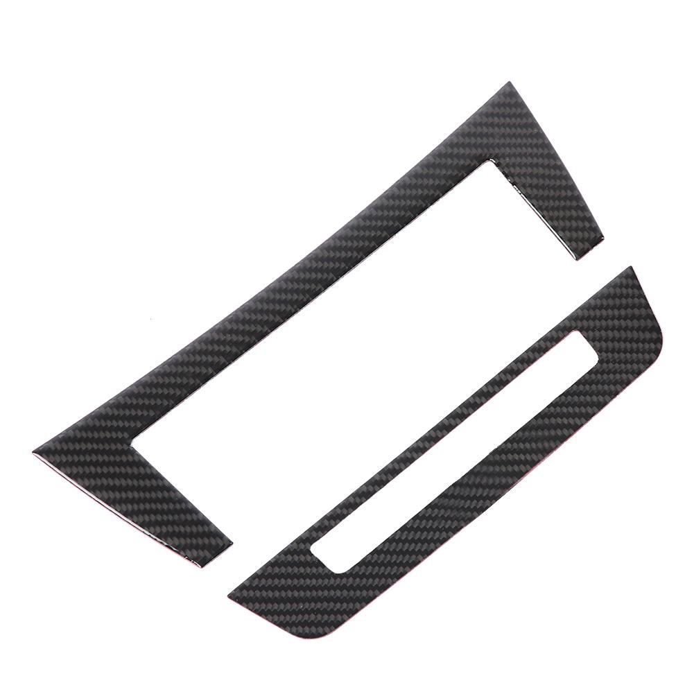 Carbon Fiber Car Console Central Control Panel Cover Trim for Mercedes Benz W204 Classic Style