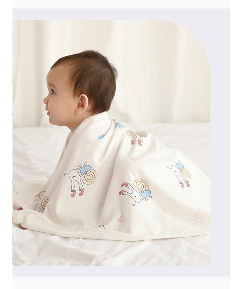 Всесезонное пеленальное одеяло для новорожденных - Мягкая хлопковая пеленка для младенцев