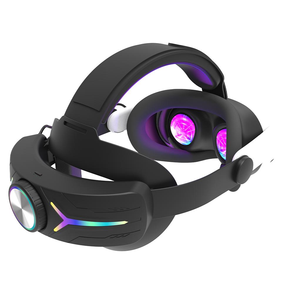 Регулируемый ремешок для головы для Meta Quest 3S, сменный ремешок для VR-шлема, усиленные ремешки для поддержки головы для Meta Quest 3S, аксессуары для VR
