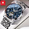 New Top Men's Watch Multifunctional Mechanical Watch Fully Automatic Business Waterproof Men's Watch