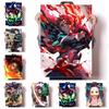 Demon Slayer Poster Kimetsu No Yaiba Tanjirou Nezuko Anime Smile Friends Posters Wall Art Decoration Kawaii Room Decor Canvas No Frame