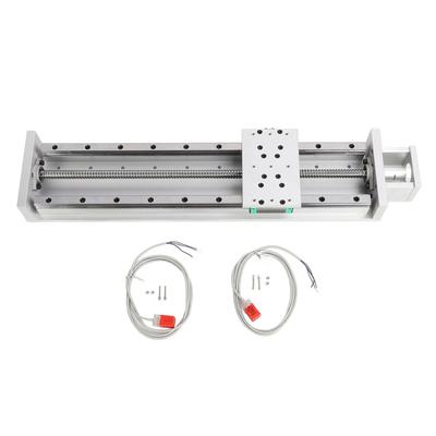 Линейный стол скольжения, ход 500 мм, шариковый винт SFU1605, линейная направляющая ЧПУ, стол скольжения с концевыми выключателями для двигателя NEMA23