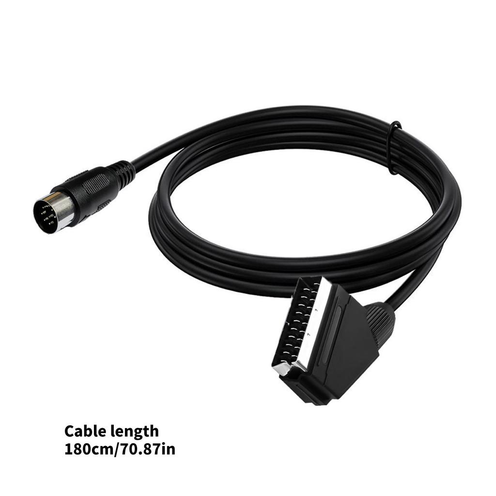 Высокопроизводительная SCART 8-контактная RGBs Аудио Видео Линия Чистая Передача Сигнала ПВХ Изоляция