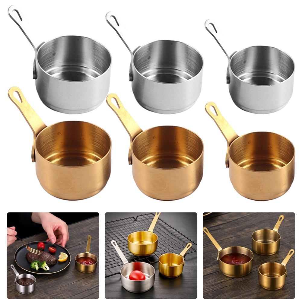 Pot Gravy Stainless Steel Milk Pot Sauce Pan Non Stick Small Saucepan Nonstick Small Pan Pots With