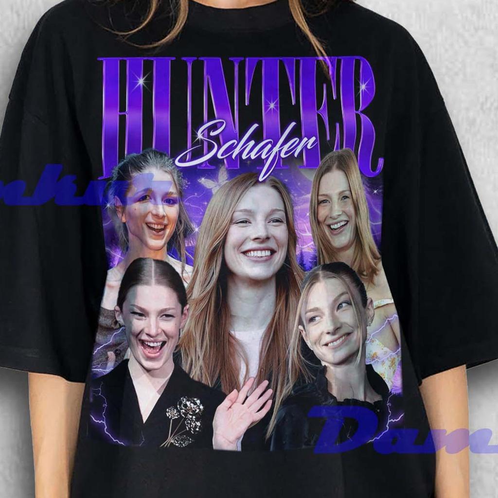 Hunter Schafer Shirt, Hunter Schafer Vintage Tshirt, Hunter Schafer Fan Tees, Hunter Schafer Retro Sweater, Hunter Schafer Merch Gift Tee