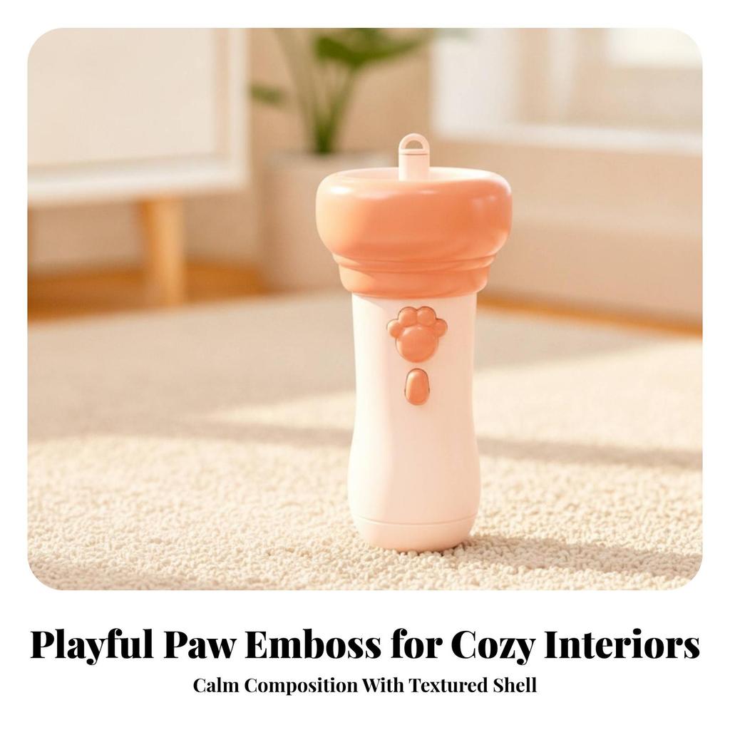 Cat Launcher Toy Fuzzy Ball with Soft Balls for Kittens
