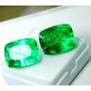Natural Green Emerald Loose Gemstone Colombian 16.55 ct Cushion Cut for Jewelry Making and Crafts