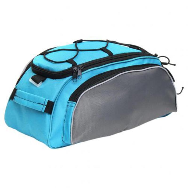 13l Bicycle Rear Bag Cycling Seat Rack Storage Trunk Handbag Multifunctional Large Capacity Travel