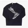 MaiSon Margiela Sh0gc0052 M20101 900 Mm6xSalomon Обувь Печать Мужская Футболка с Длинным Рукавом