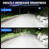 2 шт. светодиодные лампы H7 H4 для фар 6000K H1 H3 H8 H11 Led 9005 HB3 9006 HB4, автомобильная лампа 130 Вт 80000 лм 9012 Hir2, мощная фара Canbus 24SMD CSP Chips