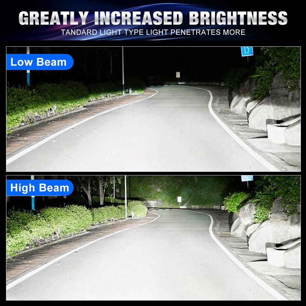 2 шт. светодиодные лампы H7 H4 для фар 6000K H1 H3 H8 H11 Led 9005 HB3 9006 HB4, автомобильная лампа 130 Вт 80000 лм 9012 Hir2, мощная фара Canbus 24SMD CSP Chips