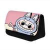 New Primary School Students Cartoon Double-layer Pencil Case Cute Children's Stationery Case Polyester Pencil Case