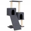 Scratching Post with Sisal Scratching Posts Dark Grey 82 cm