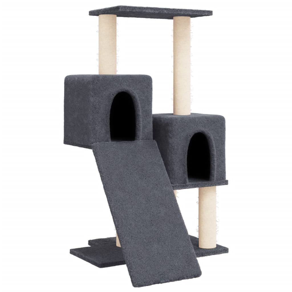 Scratching Post with Sisal Scratching Posts Dark Grey 82 cm