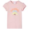 Light Pink T-shirt for Children 92/104/116/128/140