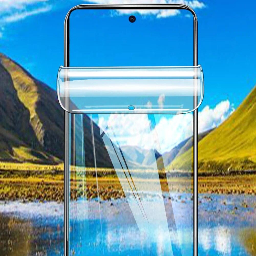 4 шт. Защитная пленка для экрана для Redmi Note 11 10 8 9 Pro Max 7 5 9 9C гидрогелевая пленка на Xiaomi mi 11 lite 10t Note 10 Pro пленка