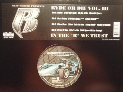 LP Пластинка RUFF RYDERS - Ryde Or Die Vol. III 0694931781 Ruff Ryders, В 2001 году Хип-Хоп/Рэп & Хип-Хоп/R&B США Использованный
