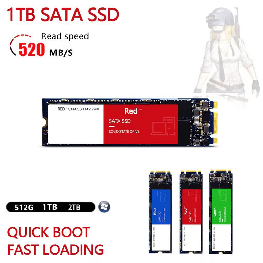 Трансграничный 2ТБ M.2 Высокоскоростной SSD Твердотельный накопитель (Доступно в 1 ТБ/512 ГБ)
