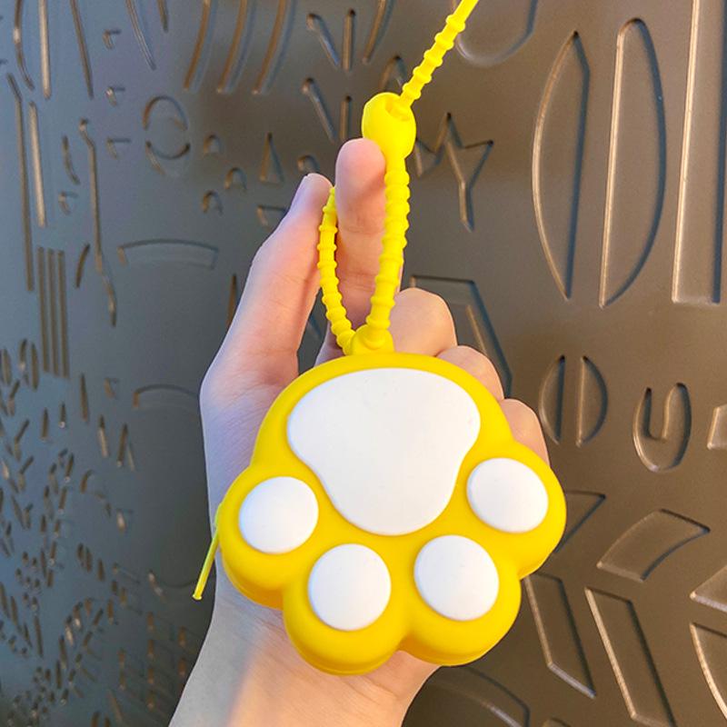 Мини Кошечка удачи Кошечка монета брелок и сумка для наушников подарок