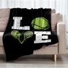 tennis Theme Printed Blanket - Perfect for Couch, Bed, Travel & Outdoor Use | Machine Washable, Cozy & Durable.