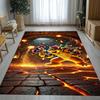 Retro M-Mario Bros Game Cartoon Living Room Non-Slip Area Rug Soft Carpet for Bedroom Kids Playroom Sofa,Home Decor Doormat Gift