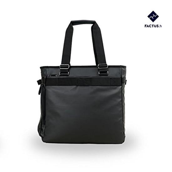 Сумка-тоут FACTUS Homme 1680D 2way Легкая водоотталкивающая черная FACTUS.h Мужская № FA-305