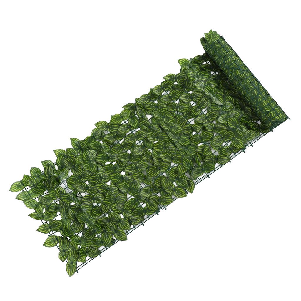 Искусственная листва живой изгороди Имитация Предотвращает опадание листьев Декоративный искусственный экран для забора для