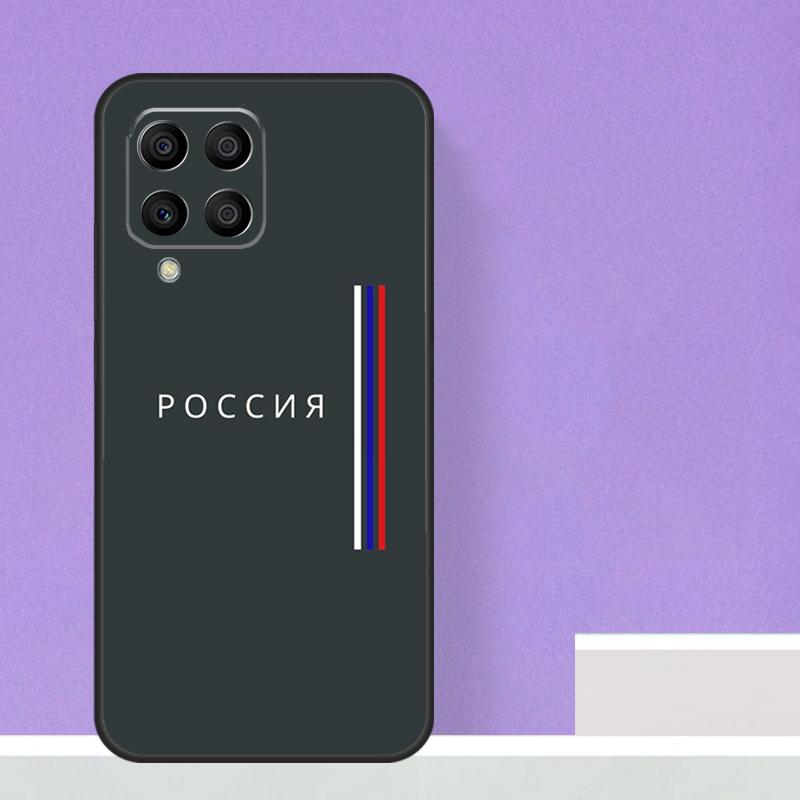 Россия Российский флаг Чехол для Samsung Galaxy M21 M51 M12 M32 M52 M13 M23 M33 M53 M34 M54 M30s M31s M15 M55 M20