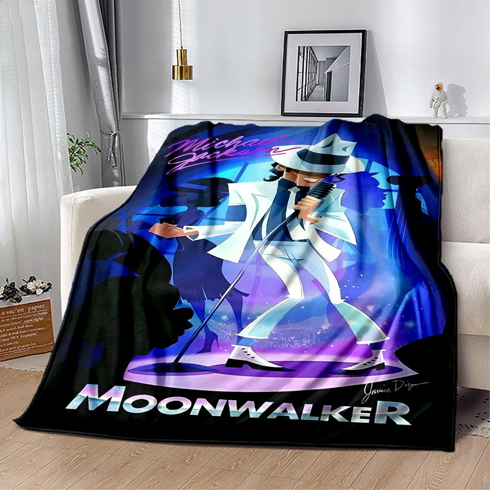 Michael Jackson: Pop Blanket Comfortable Great for Seaside Chair Office Chair Four Seasons Multipurpose Stylish Decor